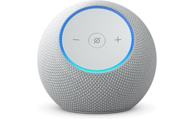 Amazon Echo Dot Max (newest model), Alexa speaker with room-filling sound and nearly 3x bass, Great for living rooms and medium-sized spaces, Designed for Alexa+ - Glacier White